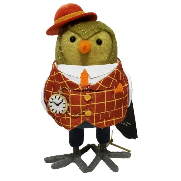 New Featherly Friends Bird OATS Green Fall Halloween Vest Suit Hat Watch 2023 - Picture 13 of 13